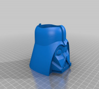 Darth Vader Pot 3D model