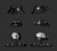 Darth Vader Bust 3D model