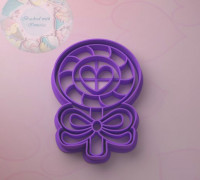 Candy cookie cutter 3D model