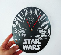 Reloj Star Wars Darth Vader 3D model