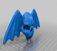Vampire Bat-Suit Pieces 3D model