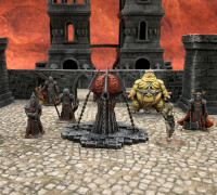 Hellish Pylon 3D model