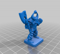 HeroQuest Chaos Warrior 3D model