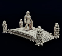 Skull Bridge 3D model
