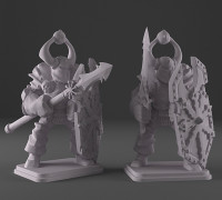 HeroQuest - Chaos Doom Guards 3D model