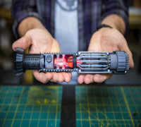 Cutaway Lightsaber 3D model