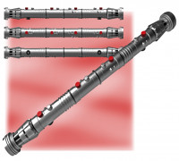 Darth Maul's Lightsaber 3D model