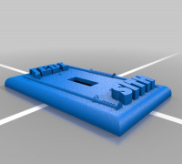 Star Wars Light Switch Plate 3D model