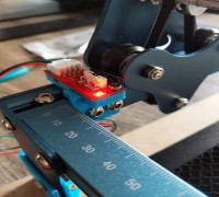 Sculpfun S10 limit switch mount 3D model