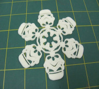 Star Flake 3D model
