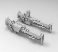 Warlord Titan Sonic Blaster 3D model