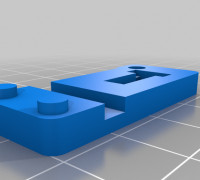 Sculpfun S10 limit switch mount 3D model
