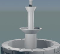 water source 3D model