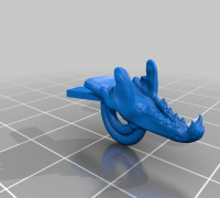 Armor Bear Chaotic Bipedal Head 3D model