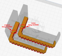 Xbox One wall mount - 2 screws (fix) 3D model