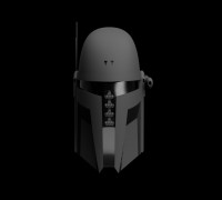 "Spec-Ops" - Custom Post Imperial Helmet 3D model
