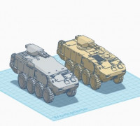 Aliens Kitbash: SuperAV APC 3D model