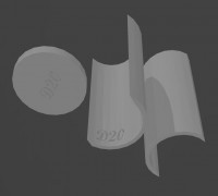 Dice Mold D20 3D model