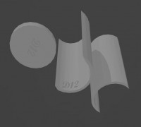 Dice Mold D12 3D model