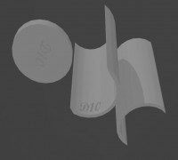 Dice Mold D10 3D model