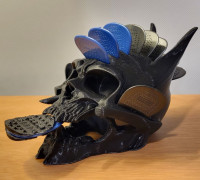 Oni Skull Pick Holder 3D model