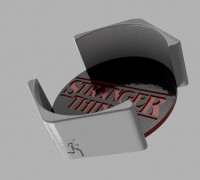 StrangerThings coaster set 3D model