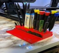 Mobile Phone Tool Stand 3D model