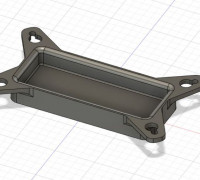 Dragy Box Holder Adapter Window Mount 3D model