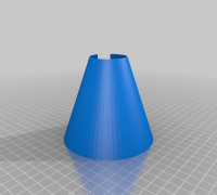 Nebulizer non tip stand.  3D model
