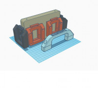 Parkside battery Multi Pack Transporter 3D model