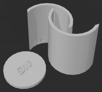 Dice Mold D10 3D model