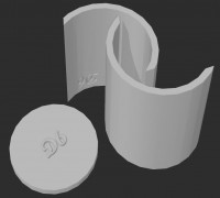 Dice Mold D6 3D model