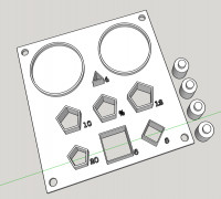D & D Dice holding tray 3D model