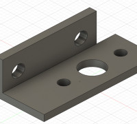 CR-5 PRO H BL TOUCH BRACKET 3D model