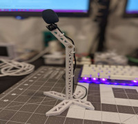 Lavalier Mic Stand (v1) 3D model
