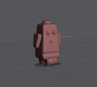 Helpless Droid 3D model