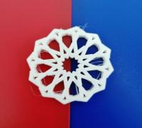 Islamic geometric patterns 3D model