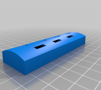 Popsicle phone stand 3D model