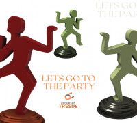 Lets go to the party 3D model