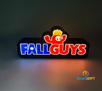 Fall Guys lamp 3D model