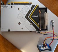 PWM Fan Controller Mount 3D model