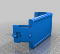 Solid Skadis Controller Mount 3D model
