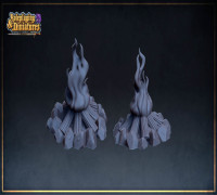 Bonfire 3D model