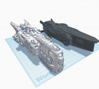 Spaceship Mashups *Updated* 3D model