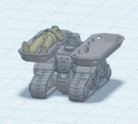 Kitbash: Warbots - MedEvac 3D model