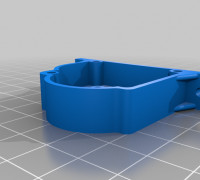 Printer motor gearbox 3D model