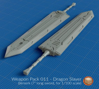 Weapon Pack 011 3D model