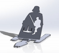 StarWars Phone Stand 3D model
