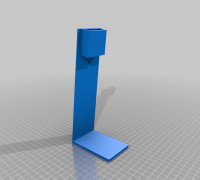 Webcam Floor Stand 3D model