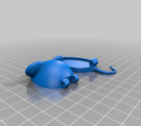 Raton Guarda dientes 3D model